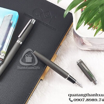 Bút Kim Loại Nắp Rời Xám Đen - RP-530RG