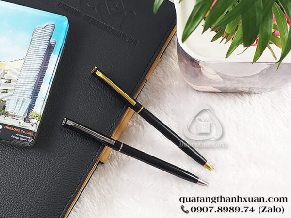 Bút Kim Loại Xoay Thân Nhỏ - BP017BK