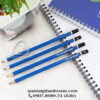 Bút Chì Lục Giác Xanh Dương 5B-6B