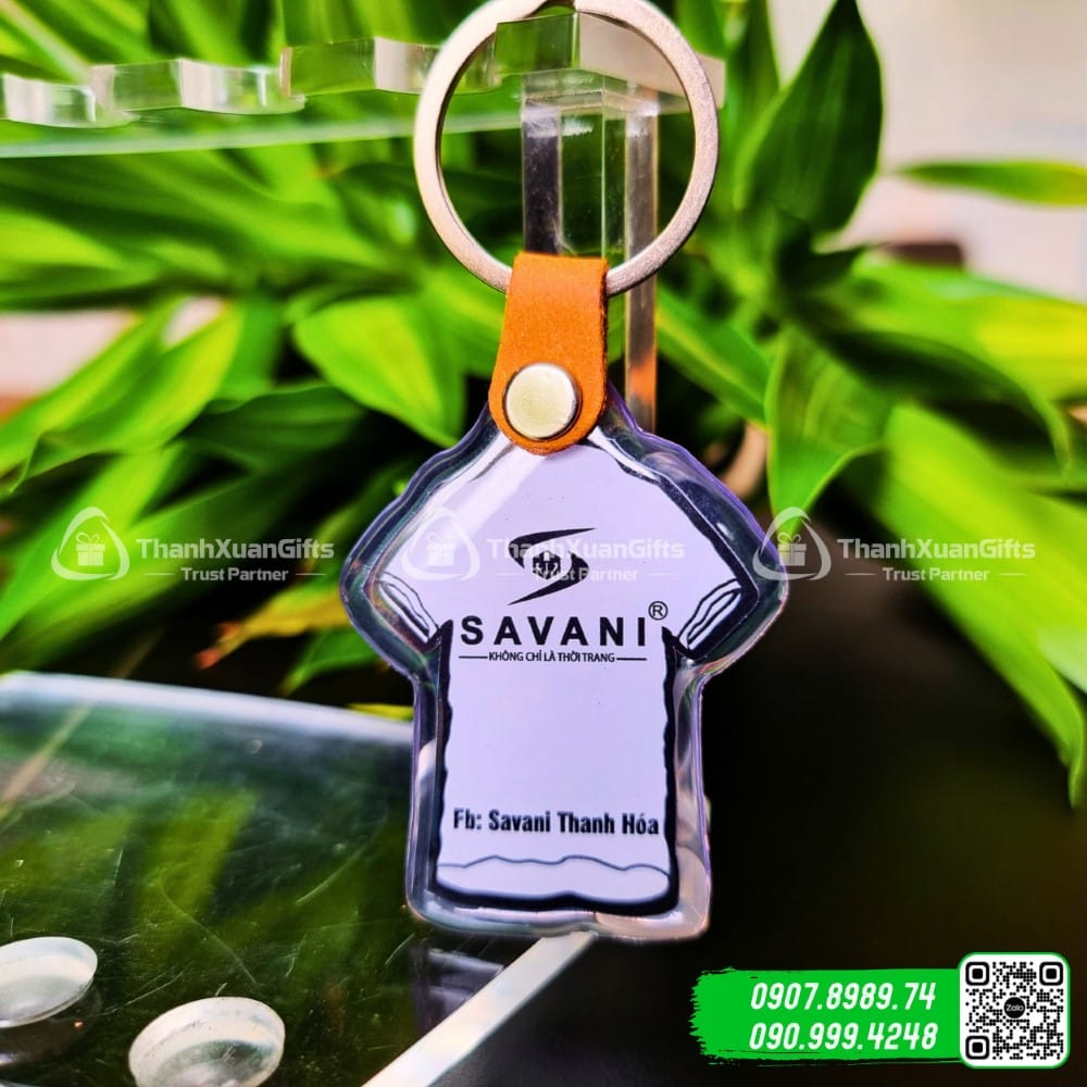 Móc Khoá Đổ Keo Hình Cái Áo Mẫu Số 01A