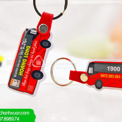 Móc Khóa Keo Không Viền Hình Xe ÔTô