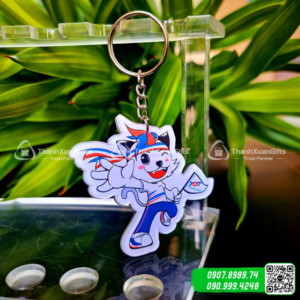 Móc Khóa Mica Hình Nhân Vật TDT 01