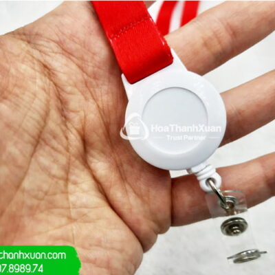 Móc YoYo Rút May Vào Dây Đeo Thẻ
