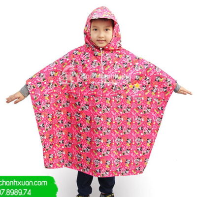 Áo Mưa Cánh Dơi Cho Bé Giá Rẻ - CDTE02