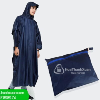 Áo Mưa Cánh Dơi Tay Nút Gài Cao Cấp