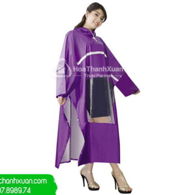 Mẫu Áo Mưa Có Kính Đèn Size To Cao Cấp