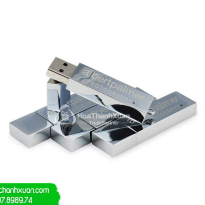 USB Kim Loại Chữ Nhật Nắp Rời - UKL03E