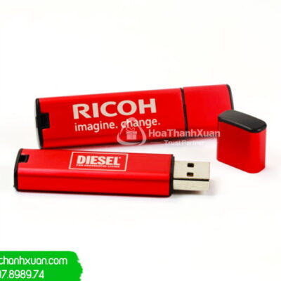 USB Kim Loại Nắp Rời Có Dây Móc - UKL01B