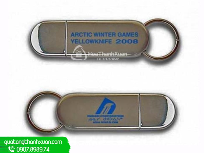 usb kim loai nap roi co khoen ukl12a USB Kim Loại Nắp Rời Có Khoen - UKL12A