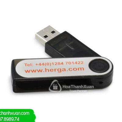 USB Nhựa Dạng Thân Xoay In Logo - UVN03B