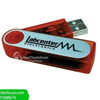 USB Nhựa Dạng Thân Xoay In Logo - UVN03C