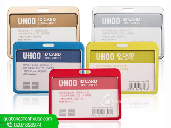 Bao Đựng Thẻ Kim Loại 2 Mặt - UHOO 6041