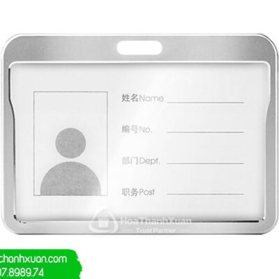 Bao Đựng Thẻ Kim Loại UHOO 6041 Mặt Sau