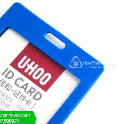 Bao Đựng Thẻ Nhựa UHOO 6612 Mặt Trước