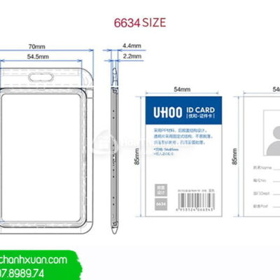 Kích Thước Của Bao Đựng Thẻ UHOO 6634