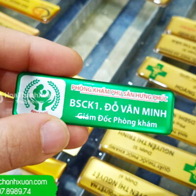 Bảng Tên Nhân Viên Đổ Keo Phòng Khám Hưng Phúc