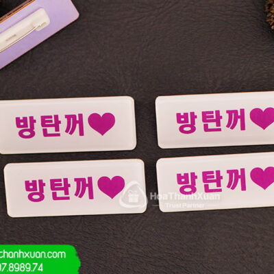 Bảng Tên Mica 01A