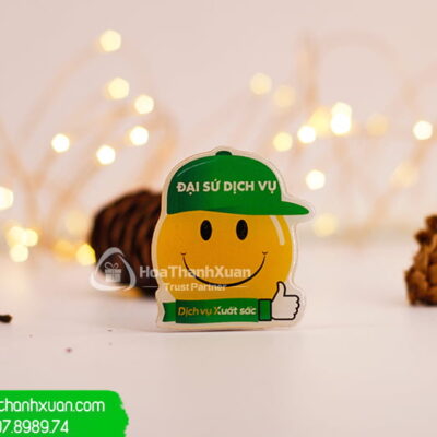 Huy Hiệu Đổ Keo Hình Thiết Kế Theo Yêu Cầu