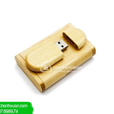 usb vo go hinh dang banh gao uvg03d USB Vỏ Gỗ Hình Dạng Bánh Gạo - UVG03D