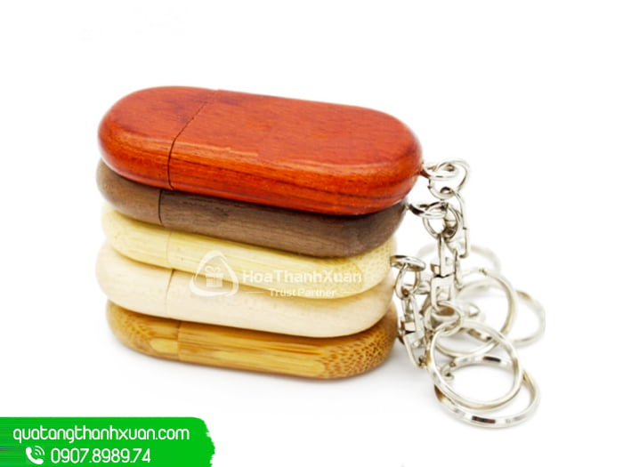 usb vo go hinh dang banh gao uvg03f USB Vỏ Gỗ Hình Dạng Bánh Gạo - UVG03F