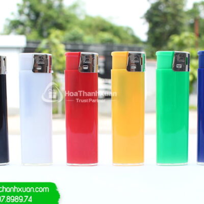 Bật Lửa Nhựa BLHP Trơn Full Màu