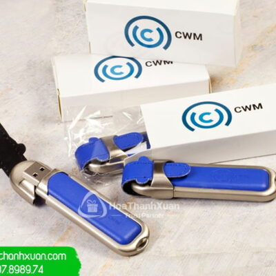 USB Bọc Da Cao Cấp In Logo Cty - UBD02