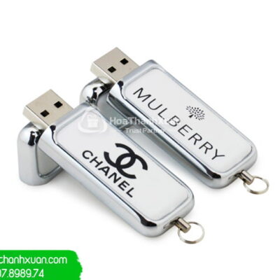 USB Bọc Da Cao Cấp In Logo Cty - UBD03
