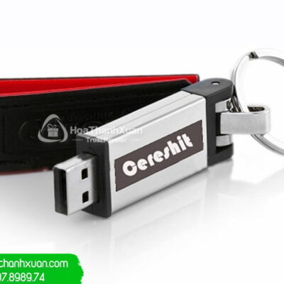 USB Bọc Da Cao Cấp In Logo Cty - UBD05