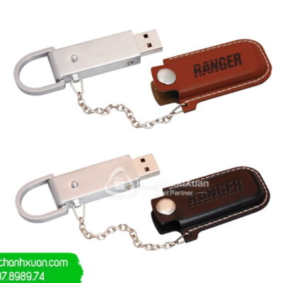 USB Bọc Da Cao Cấp In Logo Cty - UBD06A