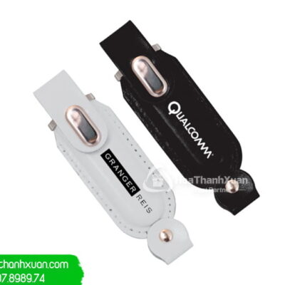 USB Bọc Da Cao Cấp In Logo Cty - UBD08A
