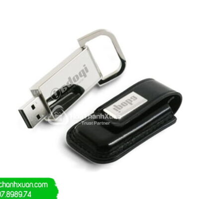 USB Bọc Da Cao Cấp In Logo Cty - UBD11