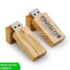 USB Vỏ Gỗ Hình Chữ Nhật Nhỏ - UVG05
