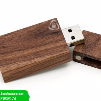 USB Vỏ Gỗ Hình Dạng Chữ Nhật - UVG04B