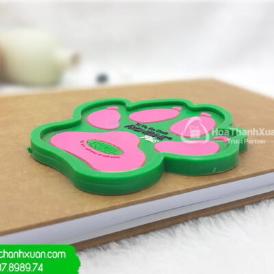 Lót Ly Cao Su Đổ Khuôn In Logo - LCS01A