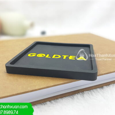 Lót Ly Cao Su Đổ Khuôn In Logo - LCS04A