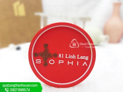Lót Ly Cao Su Đổ Khuôn In Logo - LCS06