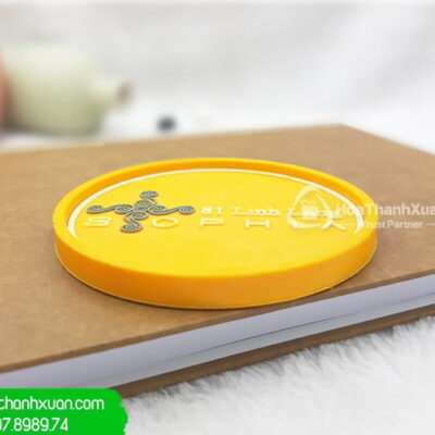 Lót Ly Cao Su Đổ Khuôn In Logo - LCS07A