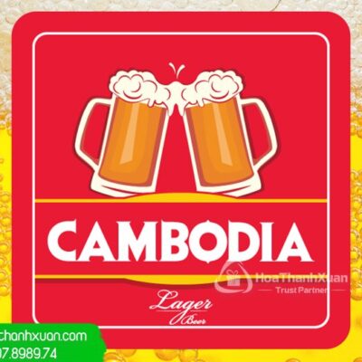 Lót Ly Giấy In Logo Giá Rẻ - LLG04