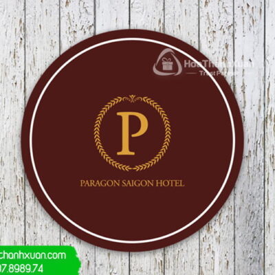 Lót Ly Giấy In Logo Giá Rẻ - LLG12