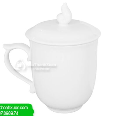 ly su mau don cao cap in logo ls01e Ly Sứ Mẫu Đơn Cao Cấp In Logo - LS01E