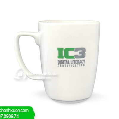 ly su vuong cao cap in logo ls05c Ly Sứ Vuông Cao Cấp In Logo - LS05C