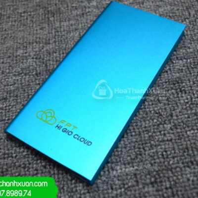 Pin Sạc Dự Phòng Kim Loại In Logo - PKL03B