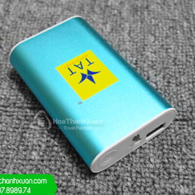 Pin Sạc Dự Phòng Kim Loại In Logo - PKL05B