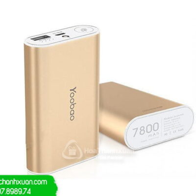 Pin Sạc Dự Phòng Kim Loại In Logo - PKL05D