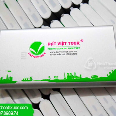 Pin Sạc Dự Phòng Kim Loại In Logo - PKL06B