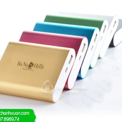 Pin Sạc Dự Phòng Kim Loại In Logo - PKL07A