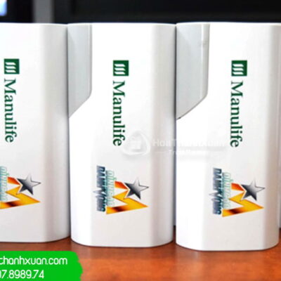 pin sac du phong vo nhua in logo pvn02a Pin Sạc Dự Phòng Vỏ Nhựa In Logo - PVN02A