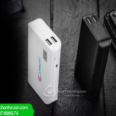 pin sac du phong vo nhua in logo pvn06a Pin Sạc Dự Phòng Vỏ Nhựa In Logo - PVN06A