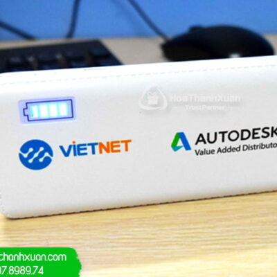 pin sac du phong vo nhua in logo pvn06c Pin Sạc Dự Phòng Vỏ Nhựa In Logo - PVN06C