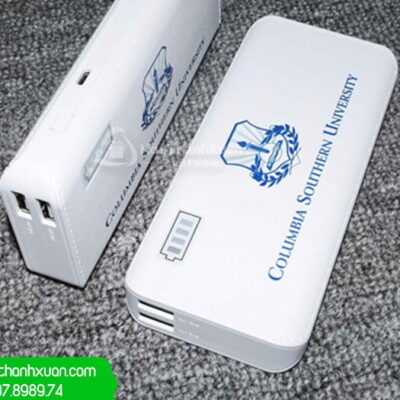 pin sac du phong vo nhua in logo pvn06e Pin Sạc Dự Phòng Vỏ Nhựa In Logo - PVN06E